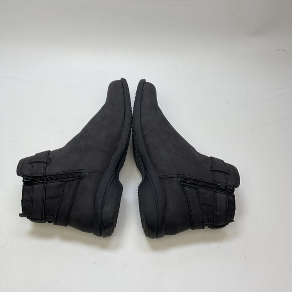 Merrell Westbrook Bluff Ankle Bootie Waterproof Side Zip Buckle Women's 9 Grey - Picture 7 of 13